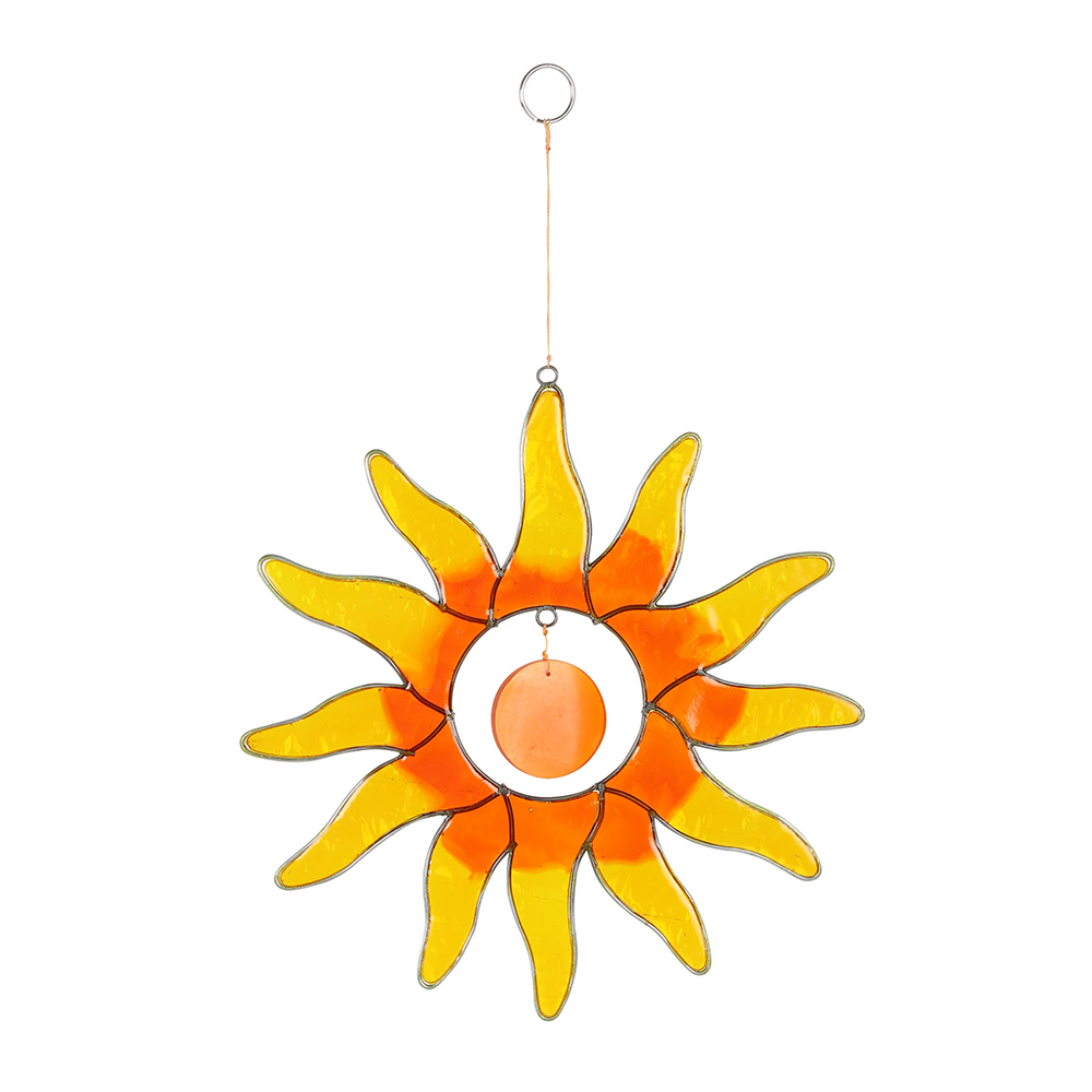 Orange Sun Suncatcher