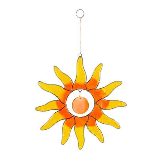 Orange Sun Suncatcher