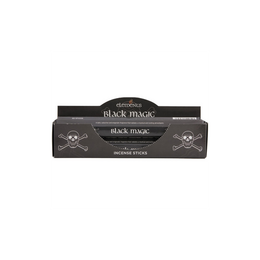 Set of 6 Packets of Elements Black Magic Incense Sticks