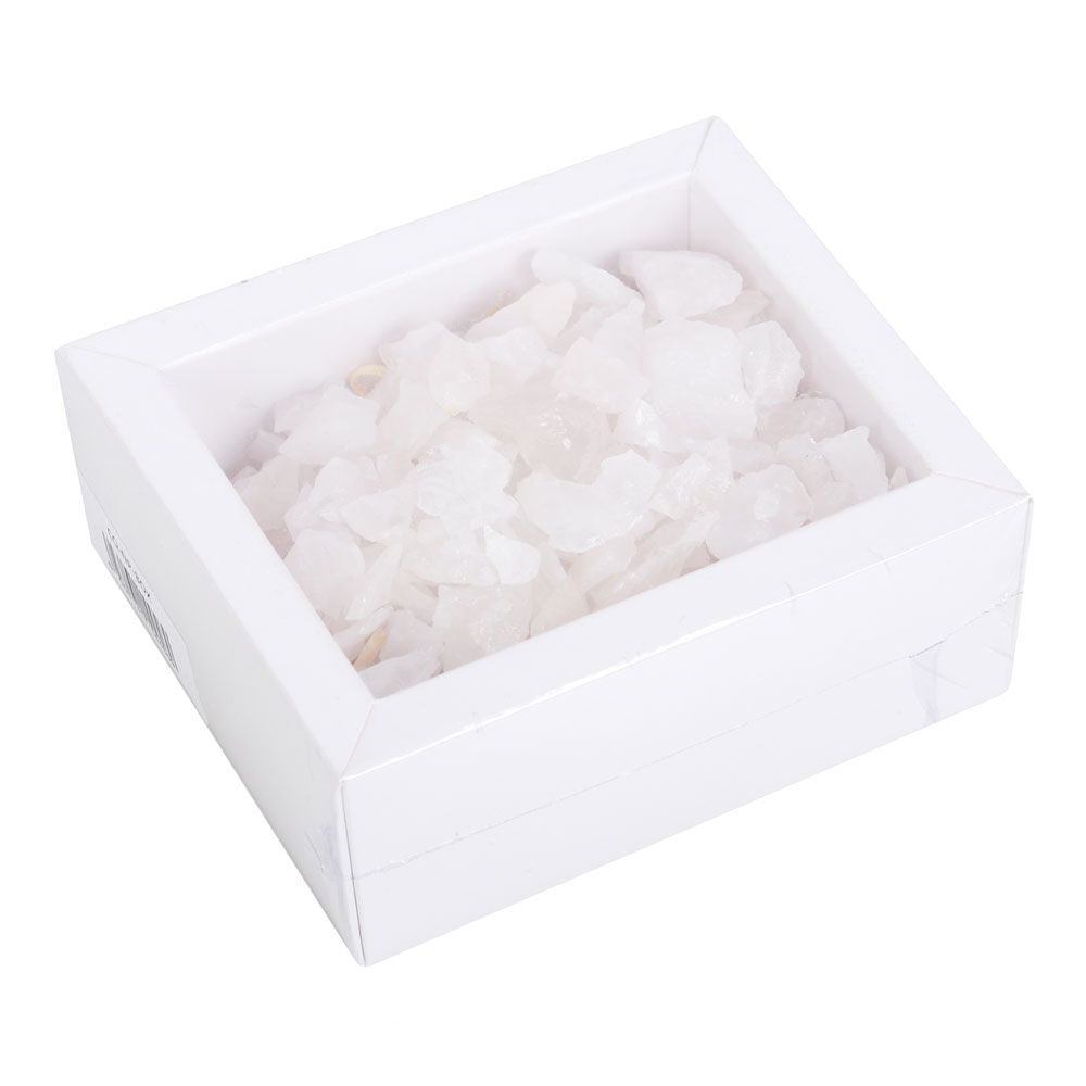 Box of Clear Quartz Rough Crystal Chips