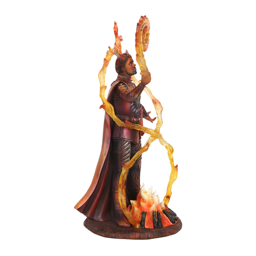 Fire Elemental Wizard Figurine by Anne Stokes