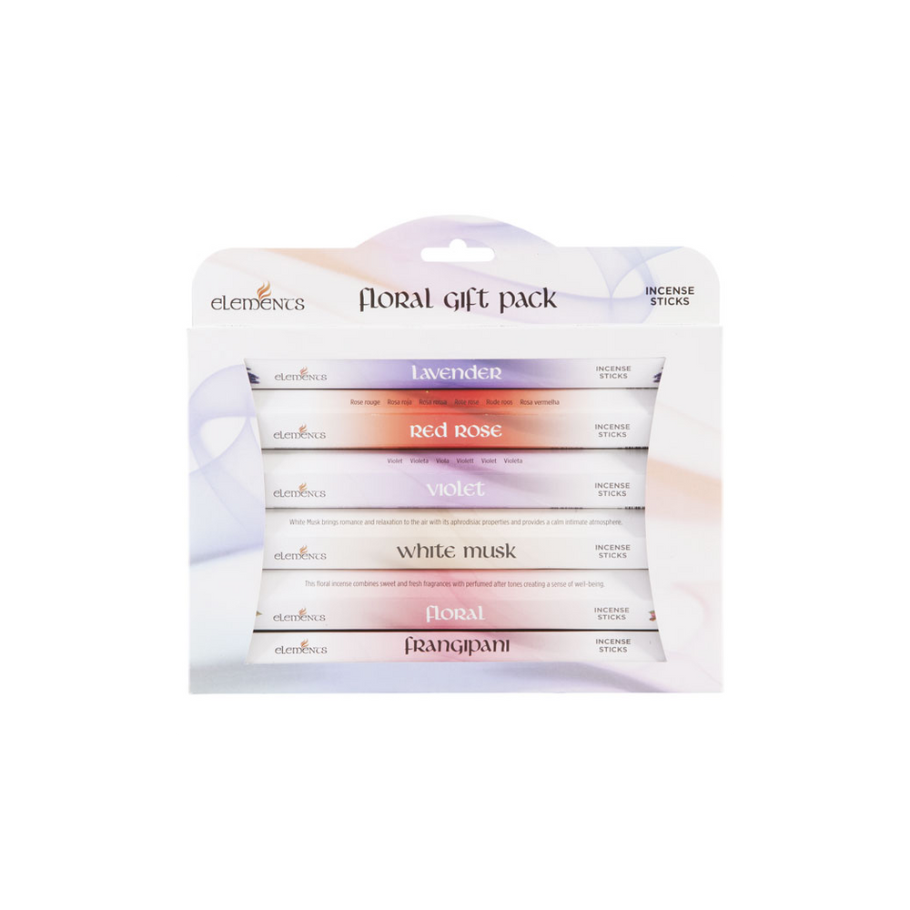 Elements Floral Fragrances Incense Stick Gift Pack