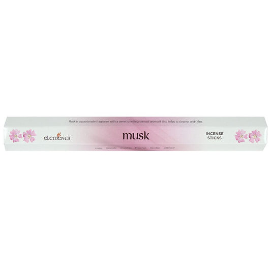 Set of 6 Packets of Elements Musk Incense Sticks