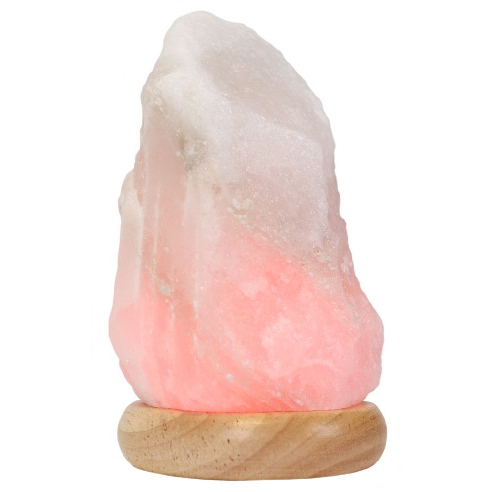 White Colour Changing USB Salt Lamp