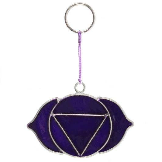 Third Eye Chakra Symbol Mini Suncatcher