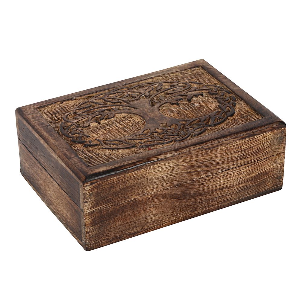 7x5in Wooden Tree of Life Box