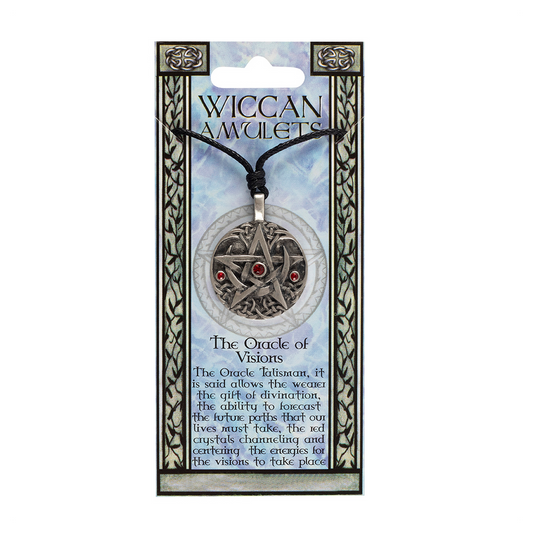 The Oracle of Visions Wiccan Amulet Necklace