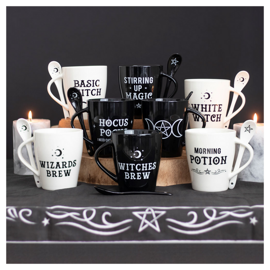 Stirring Up Magic Mug and Spoon Set