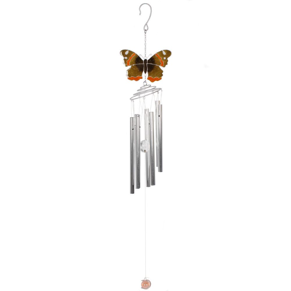 Red Admiral Butterfly Windchime