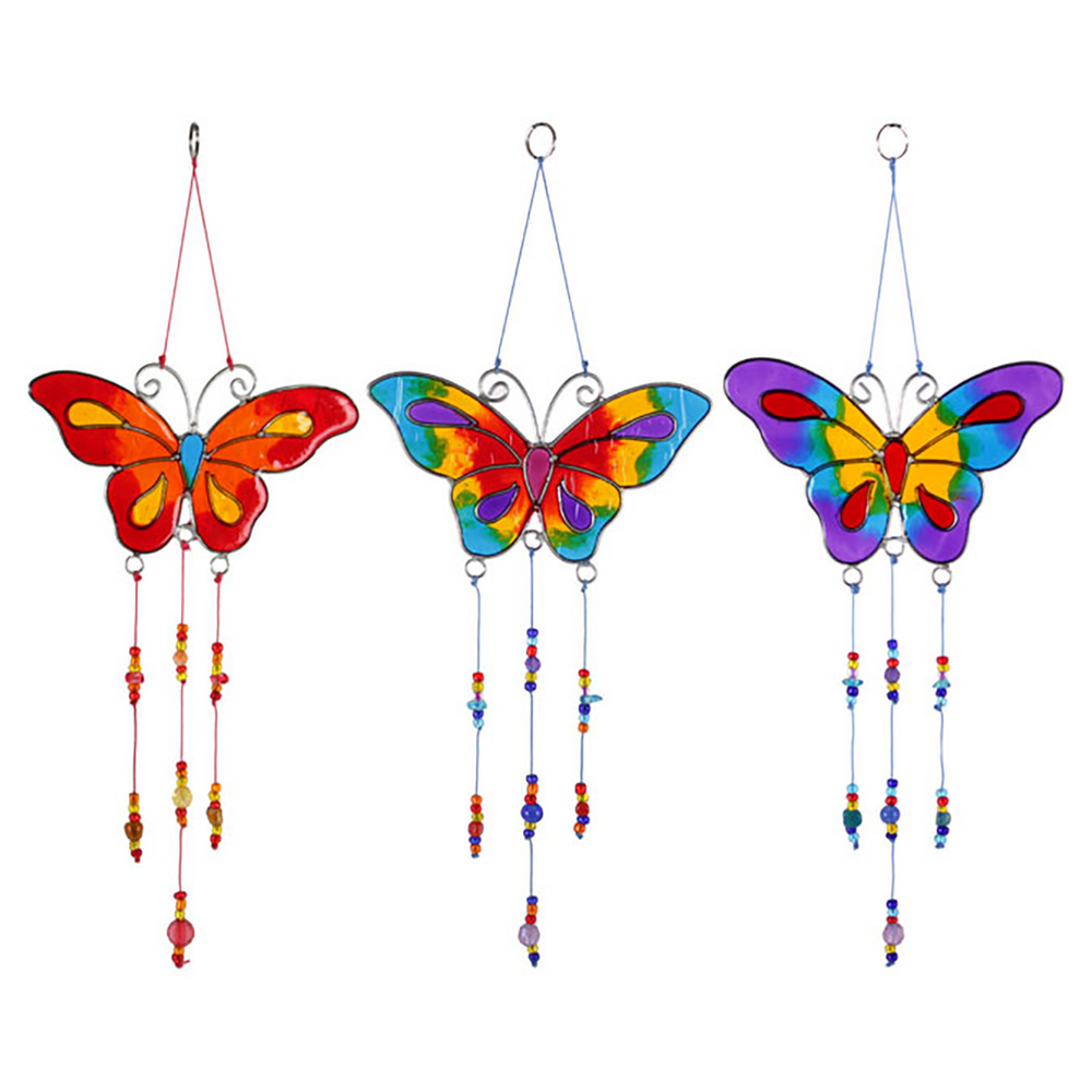 Set of 12 Butterfly Suncatchers