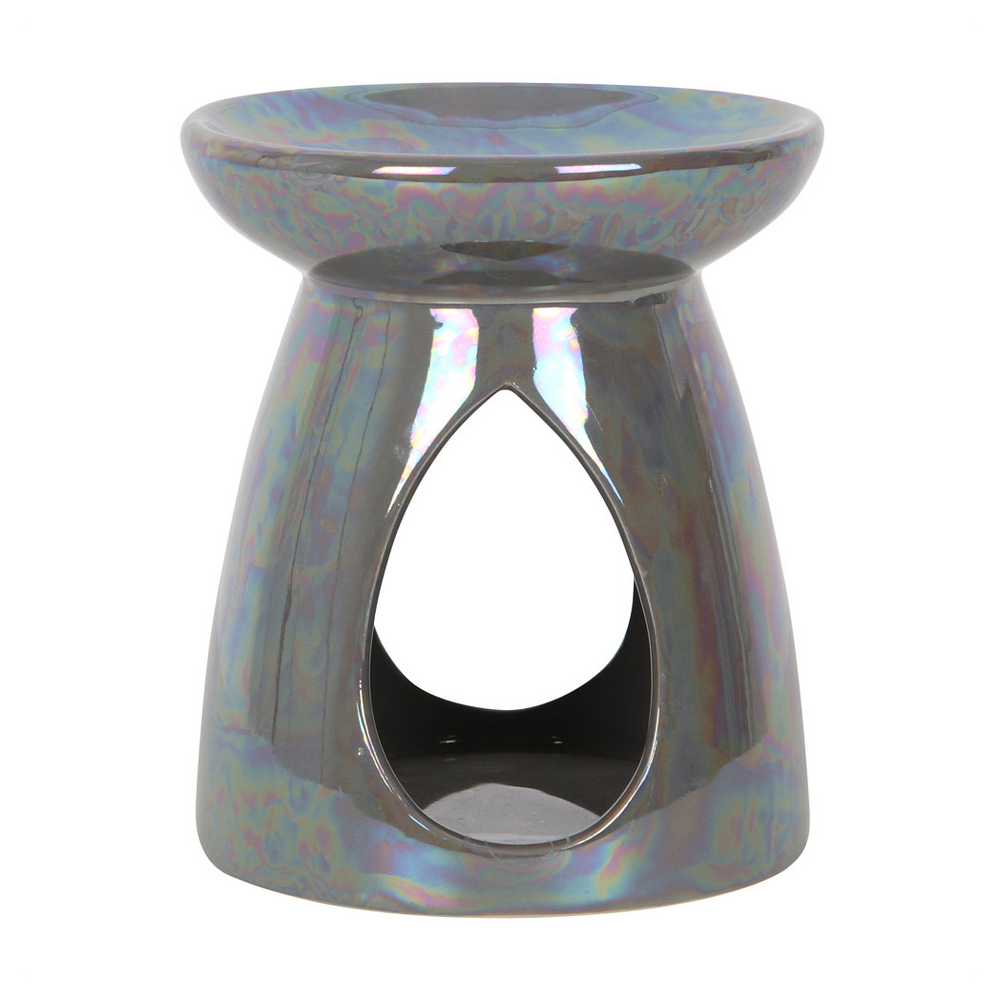 Iridescent Grey Oil Burner