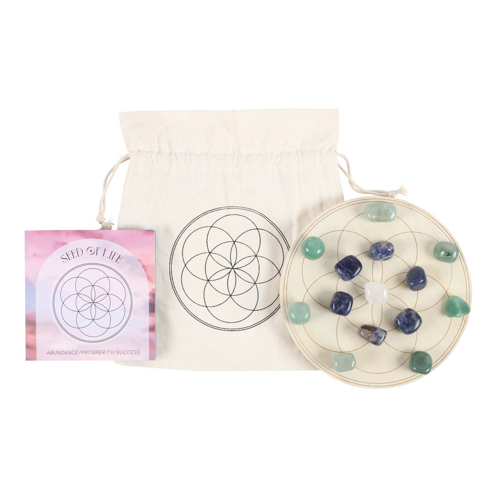 Seed of Life Crystal Grid Set