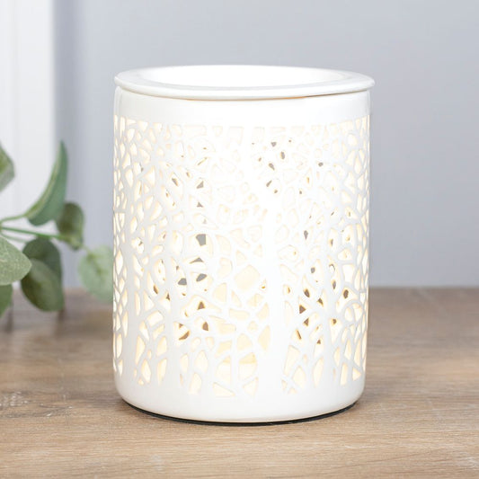 Tree Silhouette Electric Oil Burner