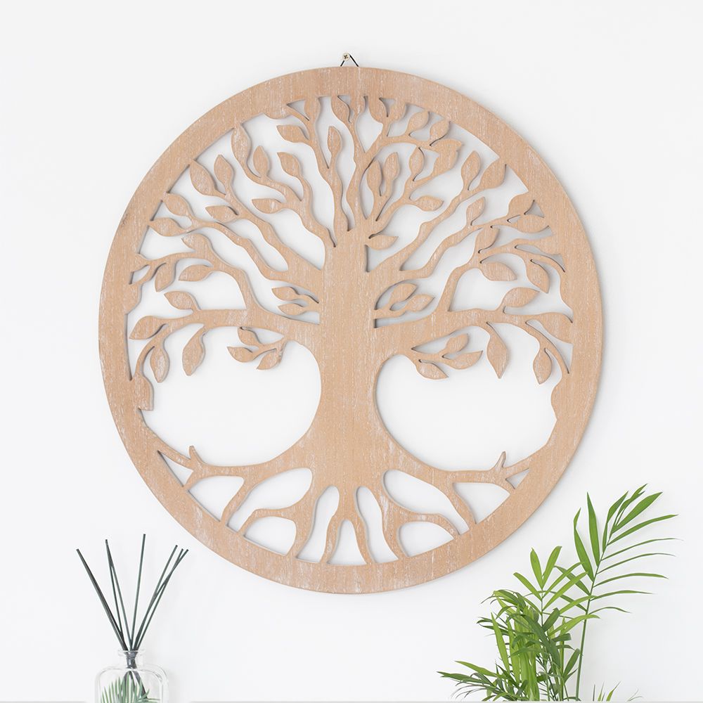 Large Tree of Life Silhouette Wall Decoration