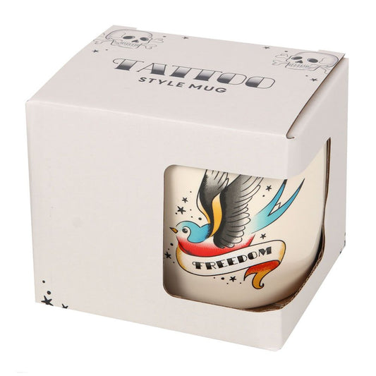 Freedom Tattoo Sparrow Mug