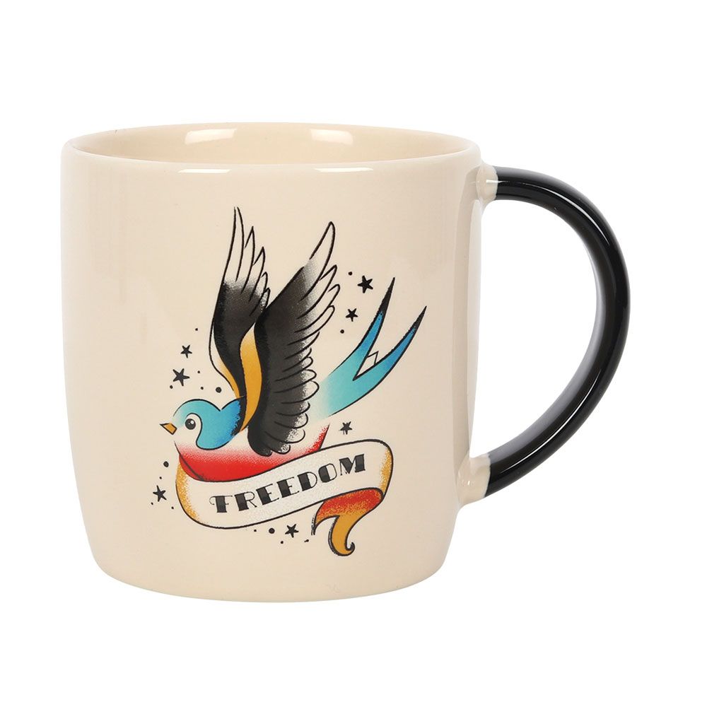 Freedom Tattoo Sparrow Mug