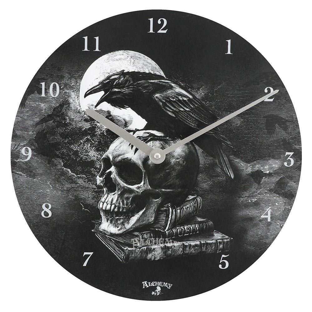 Alchemy Poe's Raven Clock