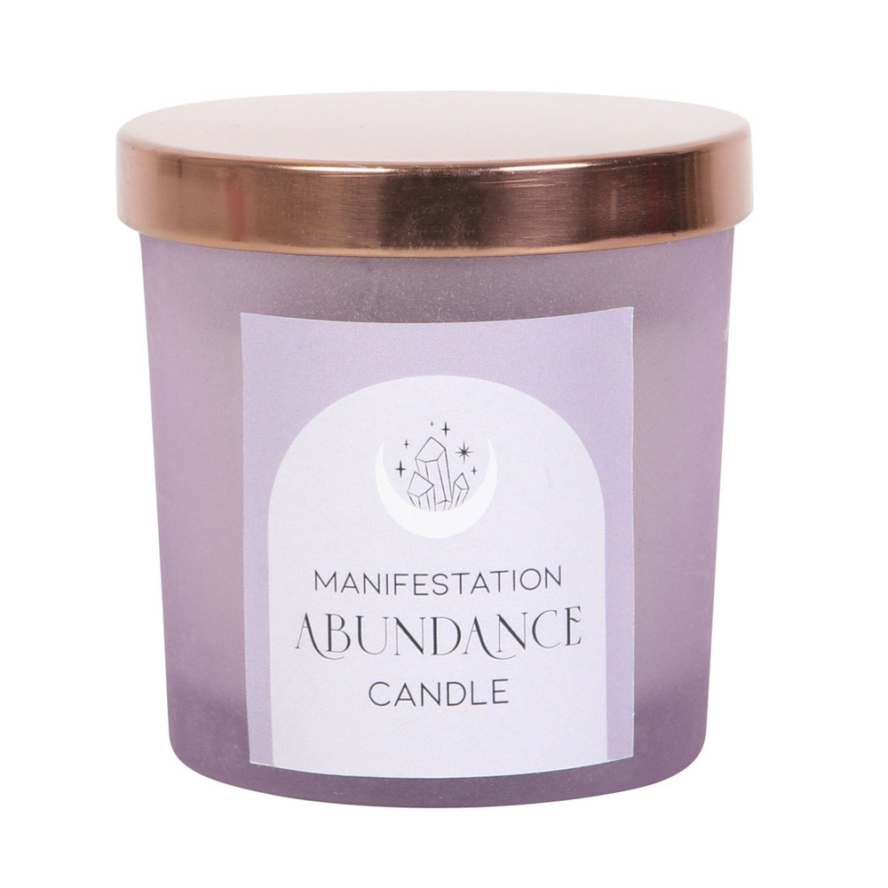 Abundance French Lavender Crystal Chip Candle