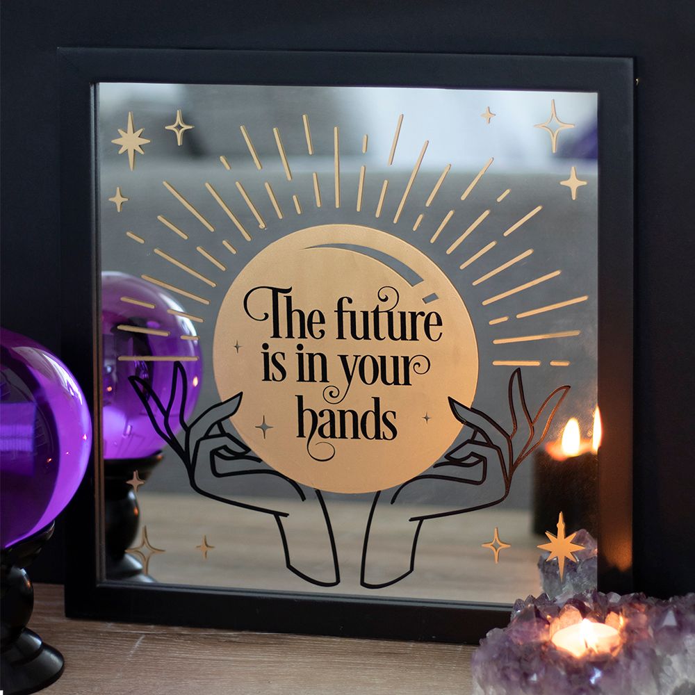 Fortune Teller Mirrored Wall Hanging