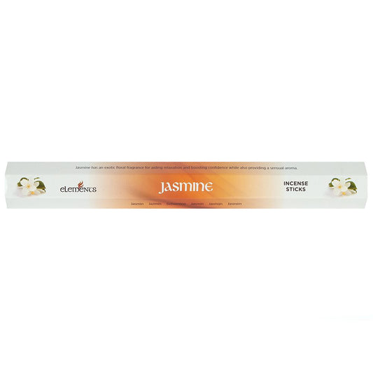 Set of 6 Packets of Elements Jasmine Incense Sticks