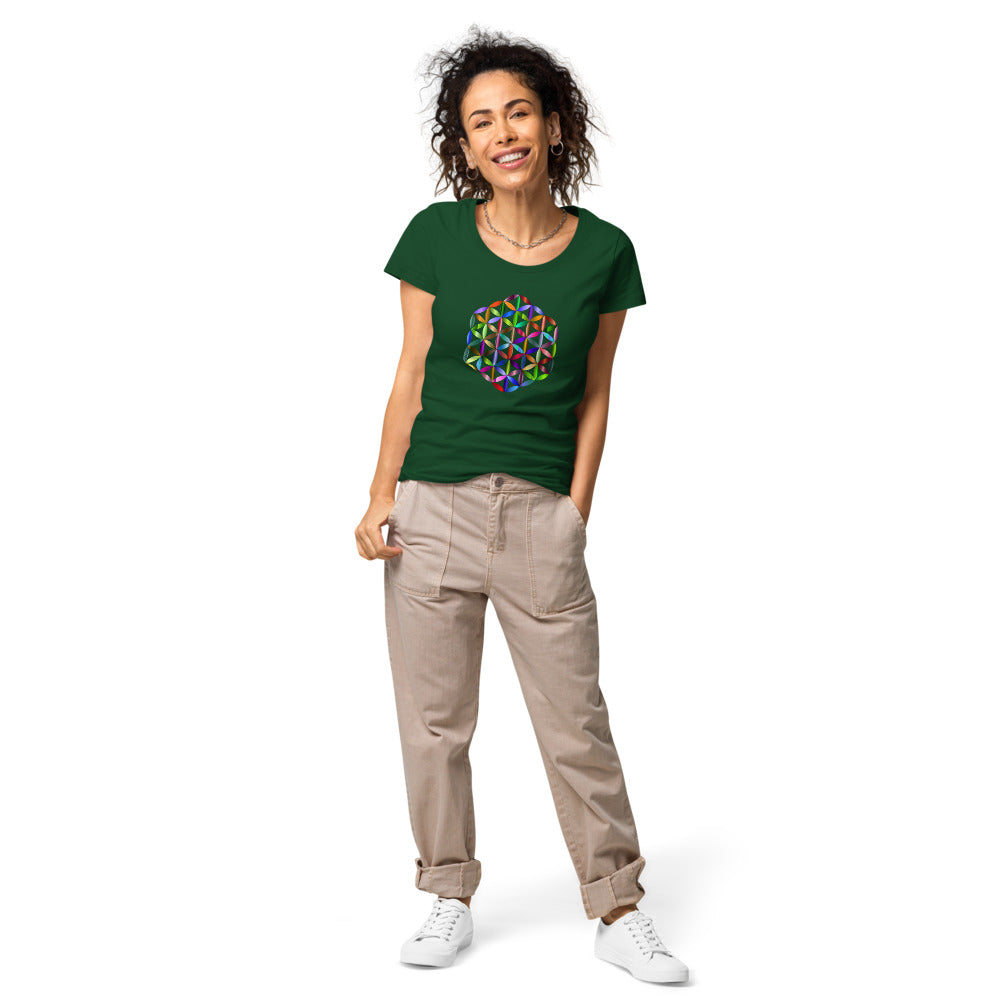 Colour Cube Women’s organic t-shirt