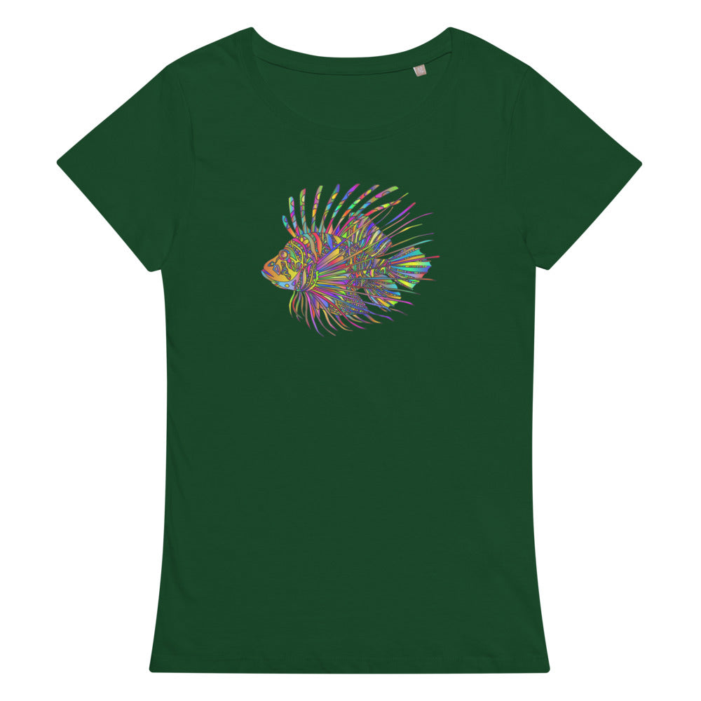 Multi Coloured Fish (Puffer) Women’s organic t-shirt