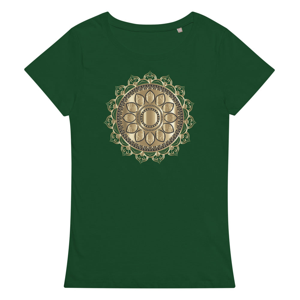 Golden Chakra Women’s organic t-shirt