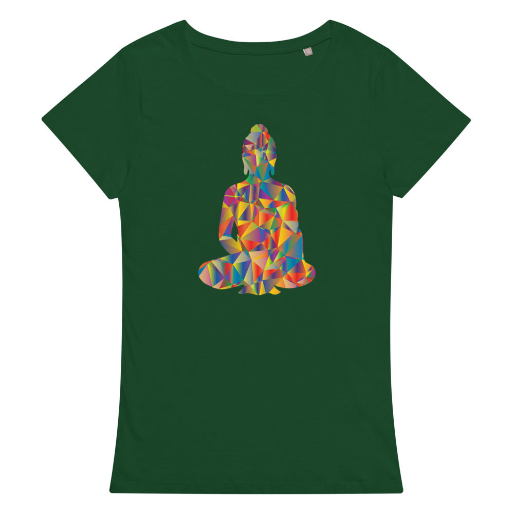 Multi Coloured Yogi Women’s organic t-shirt