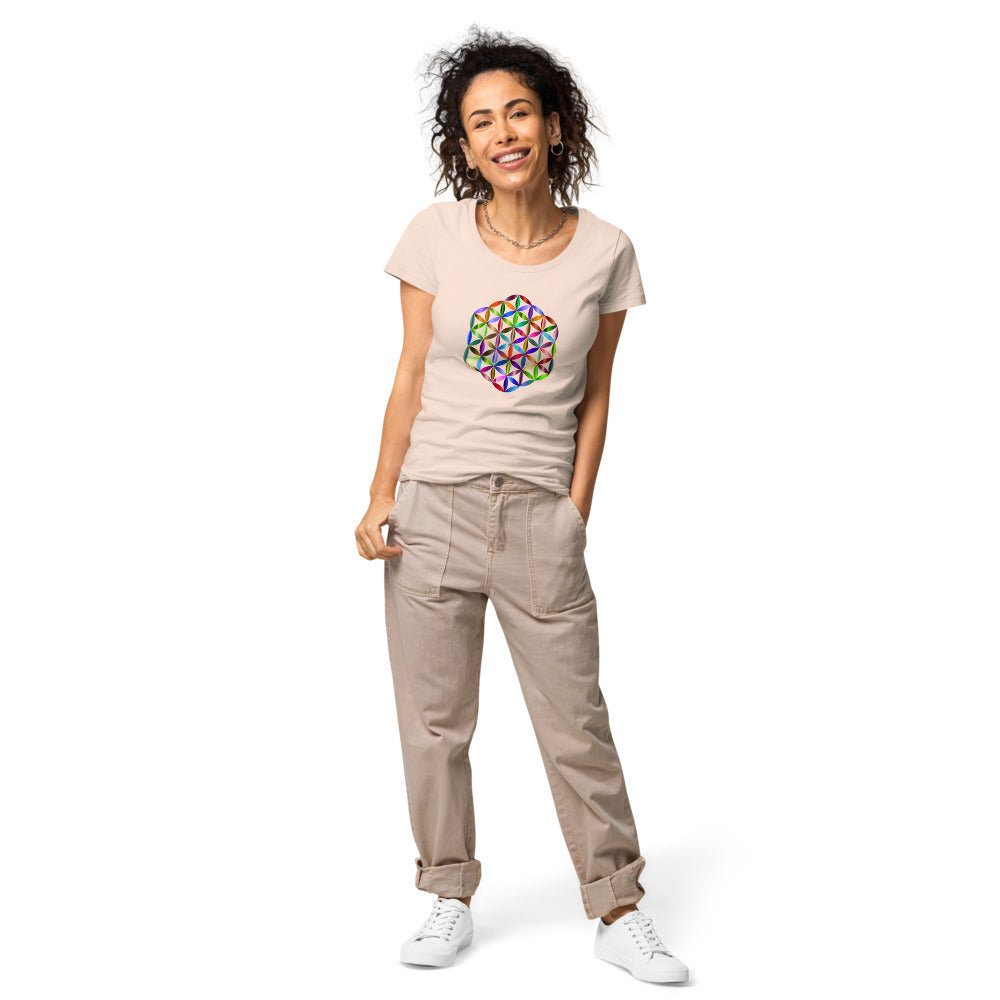 Colour Cube Women’s organic t-shirt