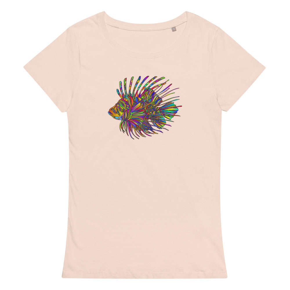 Multi Coloured Fish (Puffer) Women’s organic t-shirt