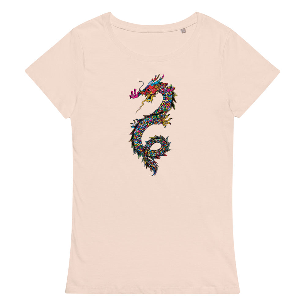 Multi Coloured Dragon Women’s organic t-shirt