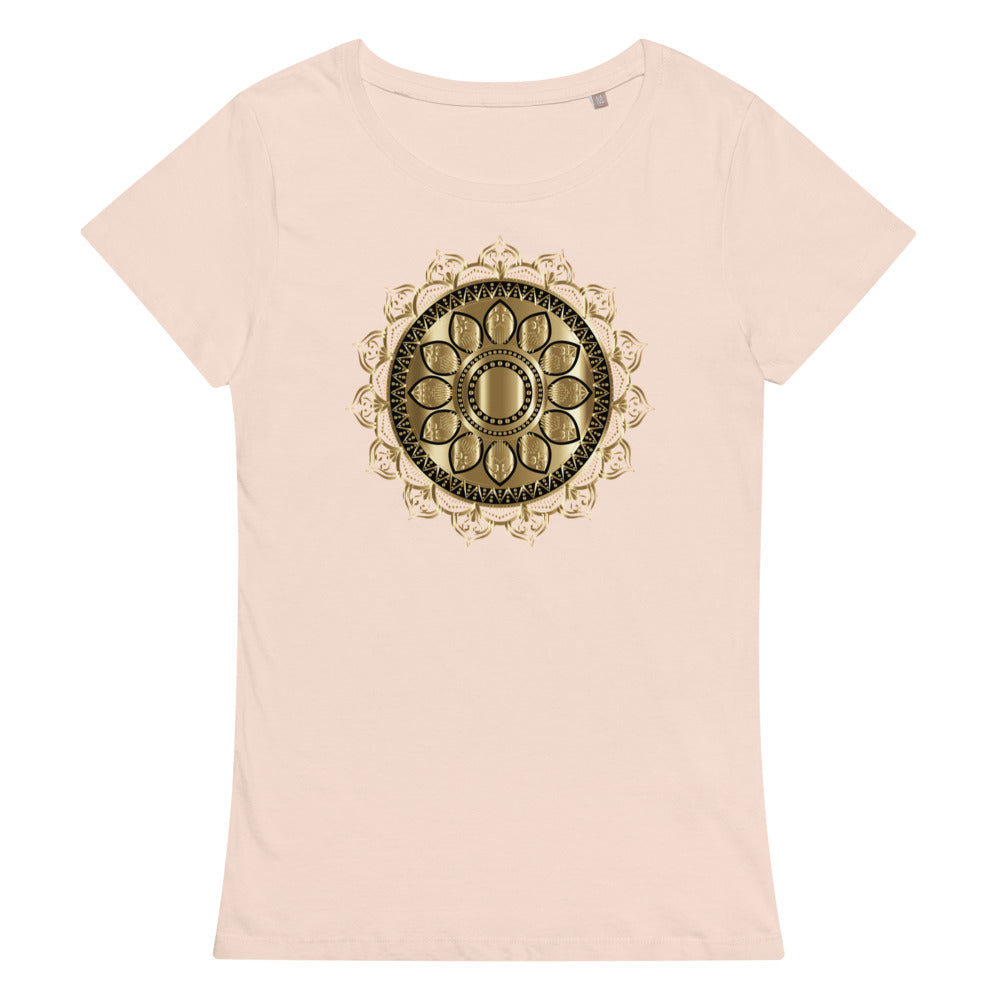 Golden Chakra Women’s organic t-shirt