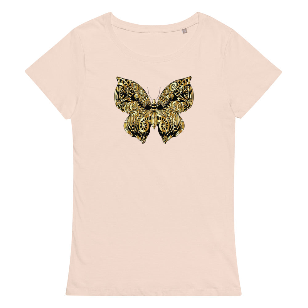 Golden Butterfly Women’s organic t-shirt