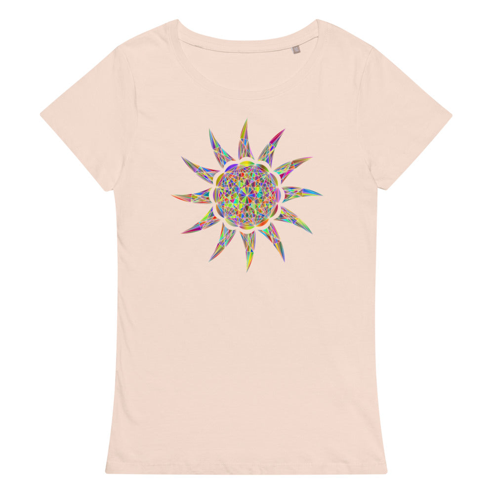 Multi Coloured Sun Women’s organic t-shirt