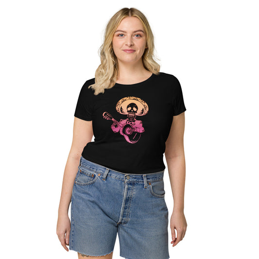 Skeleton Guitar Women’s organic t-shirt