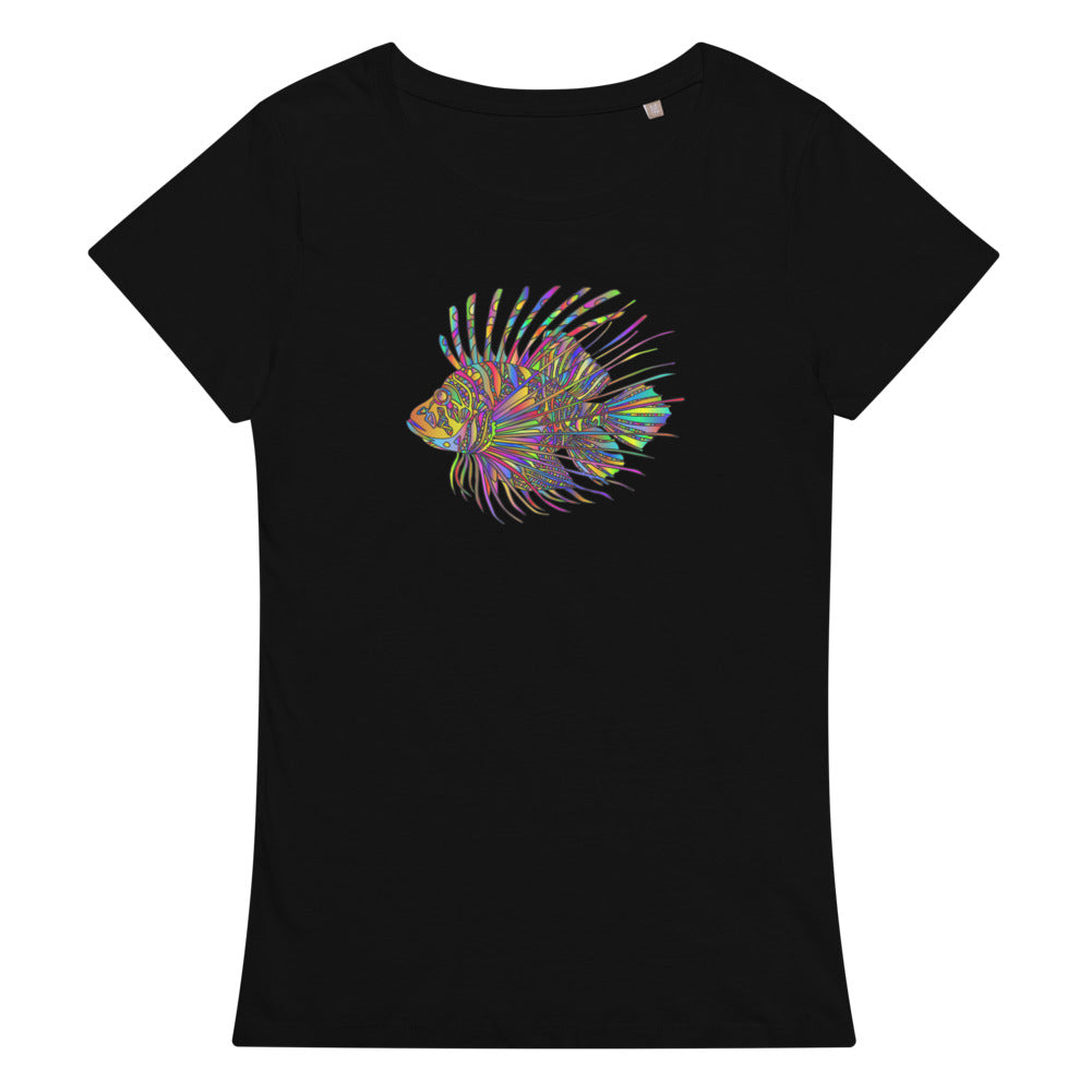 Multi Coloured Fish (Puffer) Women’s organic t-shirt