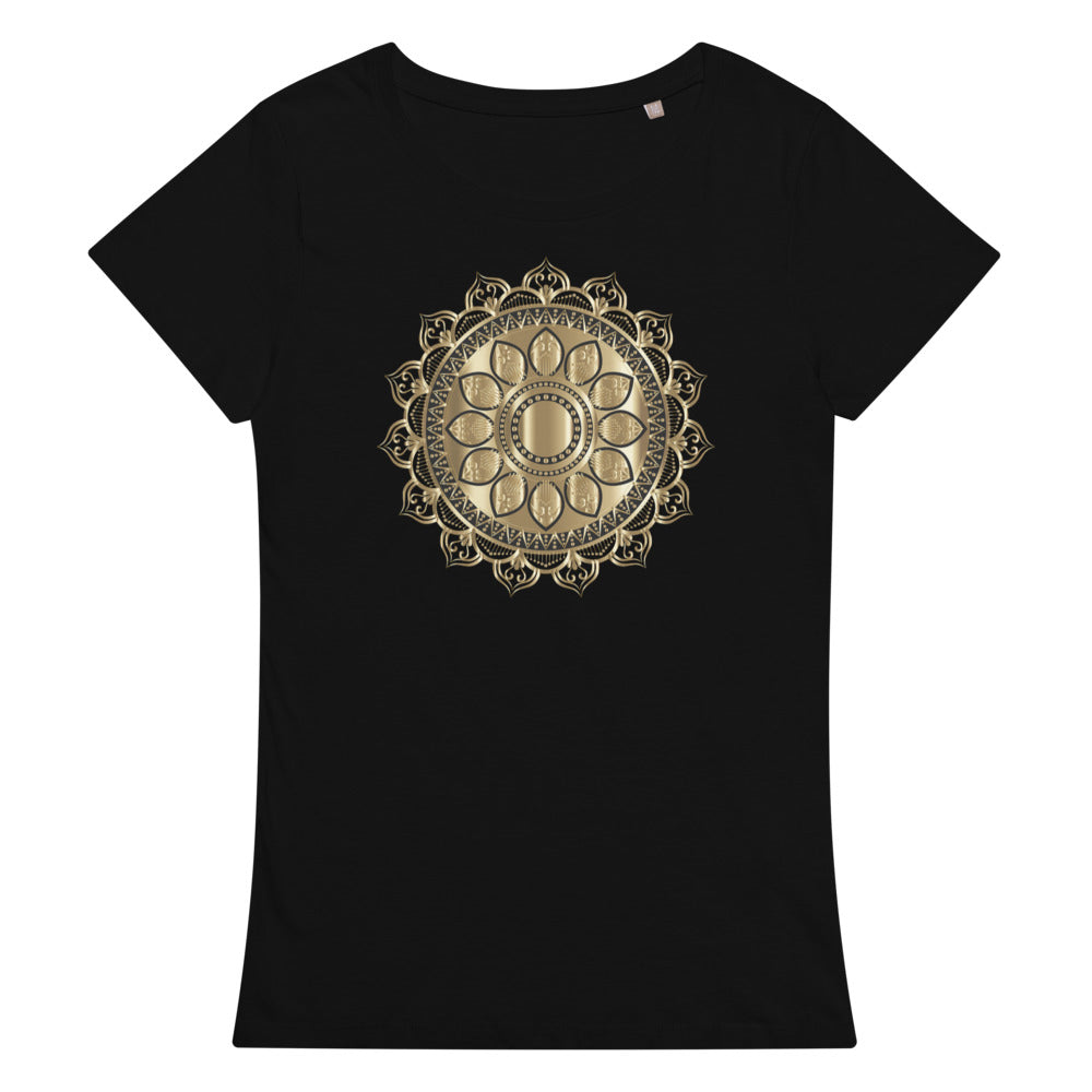 Golden Chakra Women’s organic t-shirt