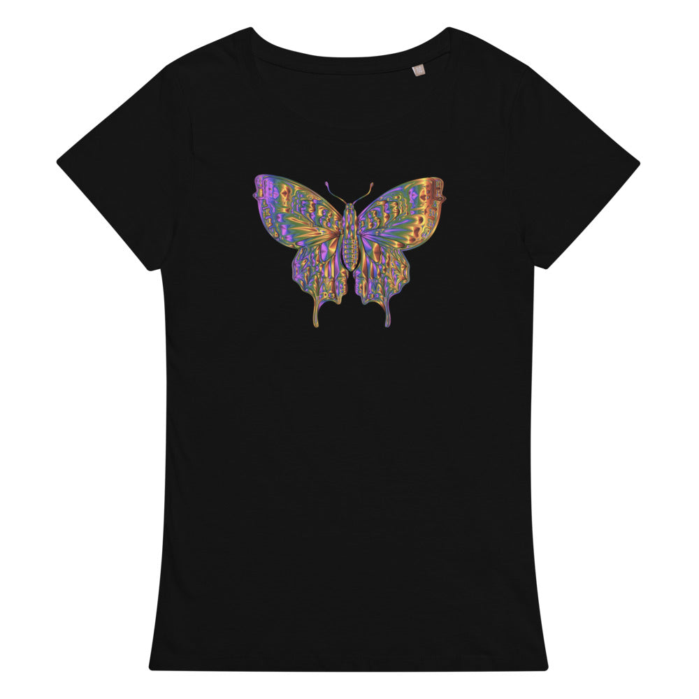 Multi Coloured Butterfly Women’s organic t-shirt