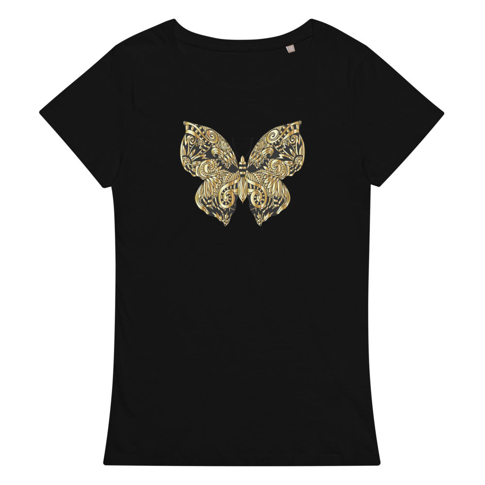 Golden Butterfly Women’s organic t-shirt