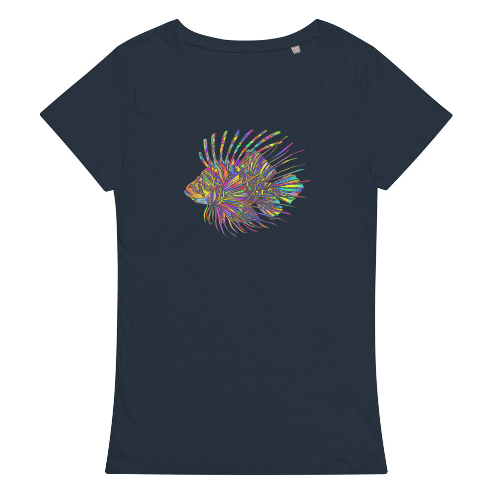 Multi Coloured Fish (Puffer) Women’s organic t-shirt