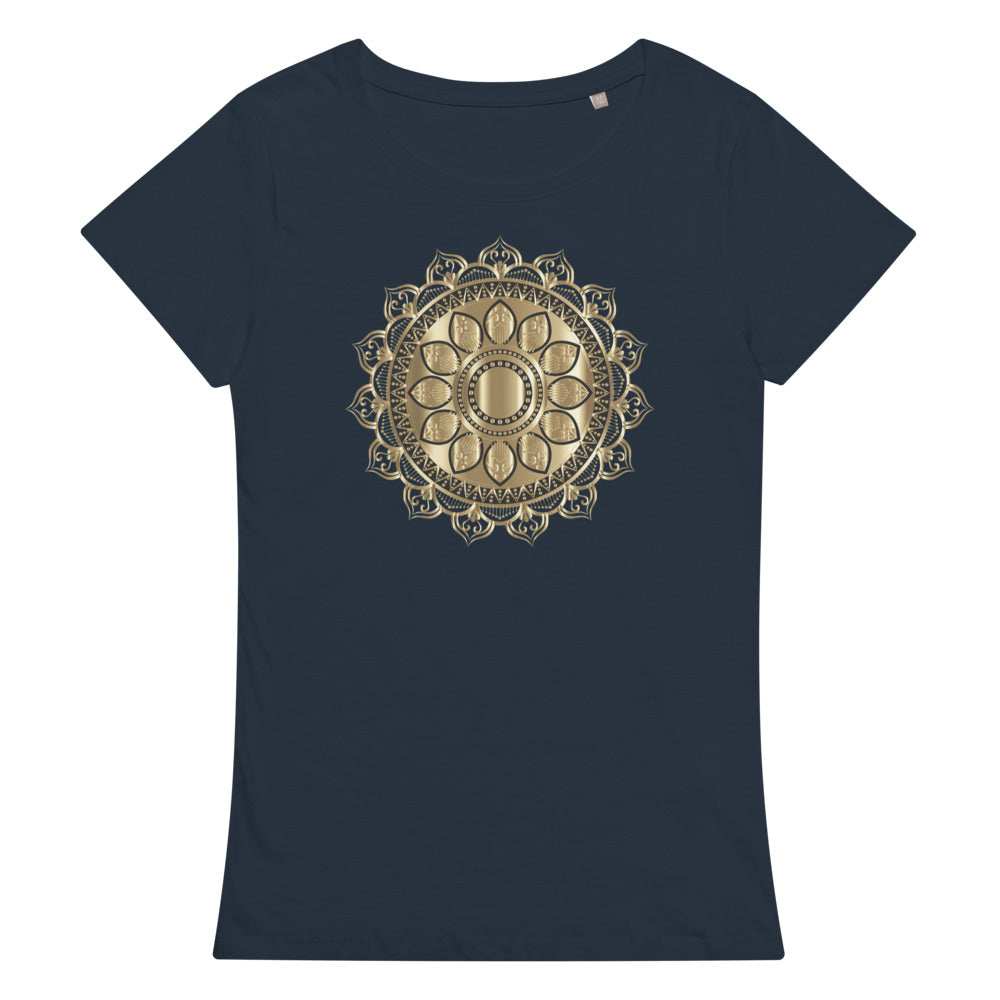 Golden Chakra Women’s organic t-shirt