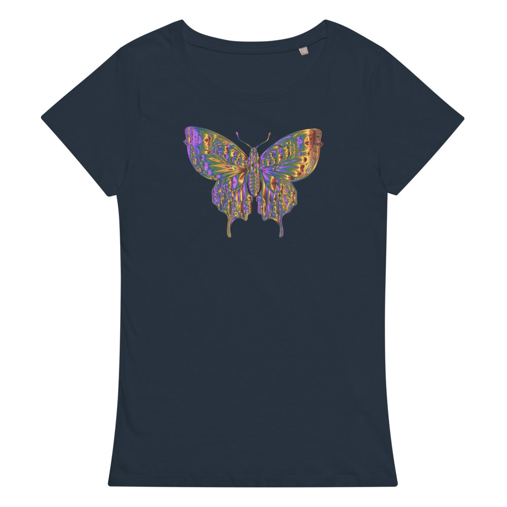 Multi Coloured Butterfly Women’s organic t-shirt