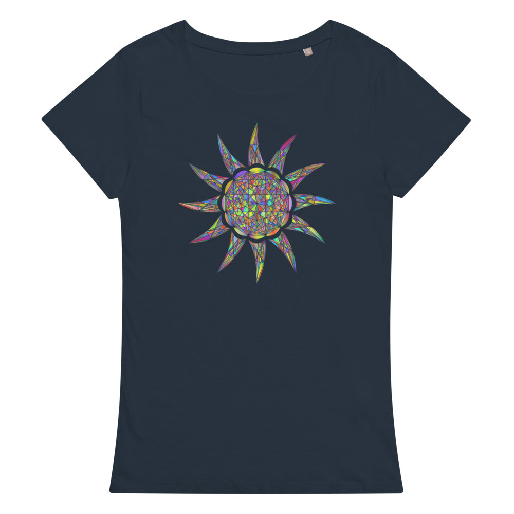 Multi Coloured Sun Women’s organic t-shirt