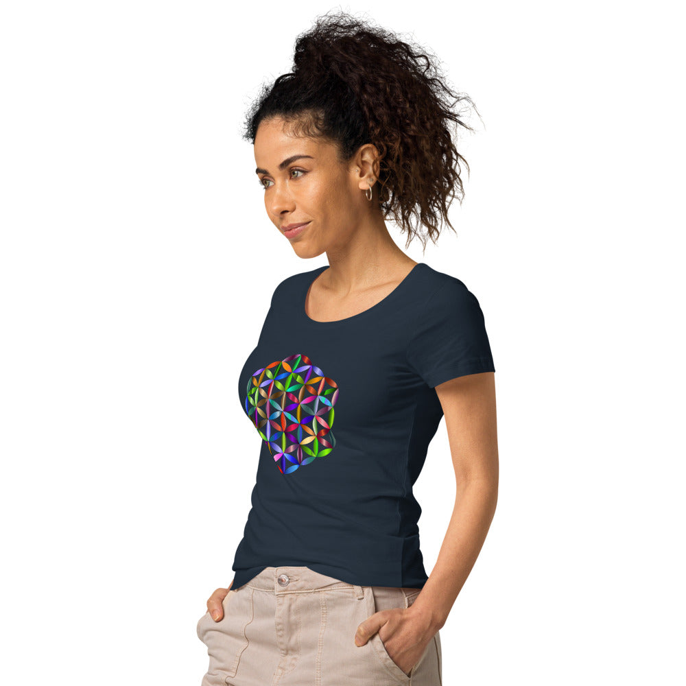 Colour Cube Women’s organic t-shirt