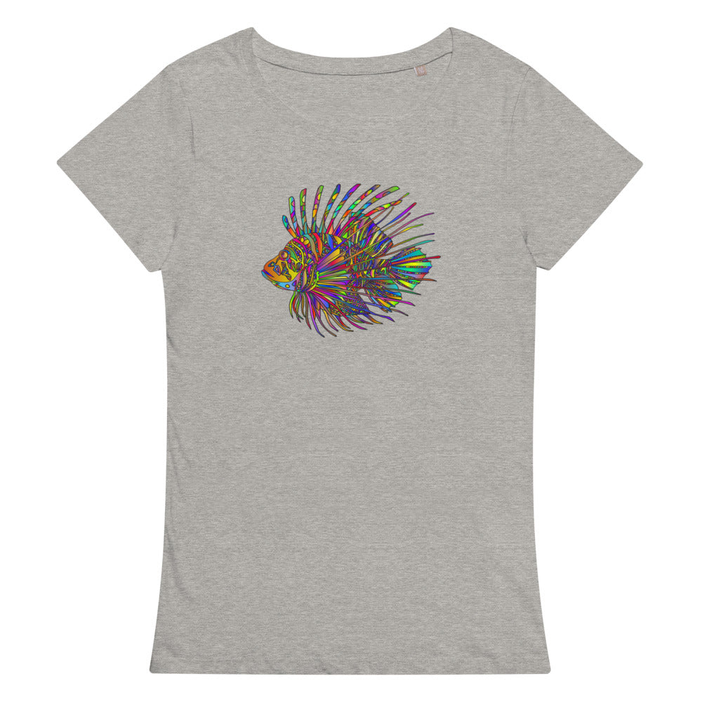 Multi Coloured Fish (Puffer) Women’s organic t-shirt