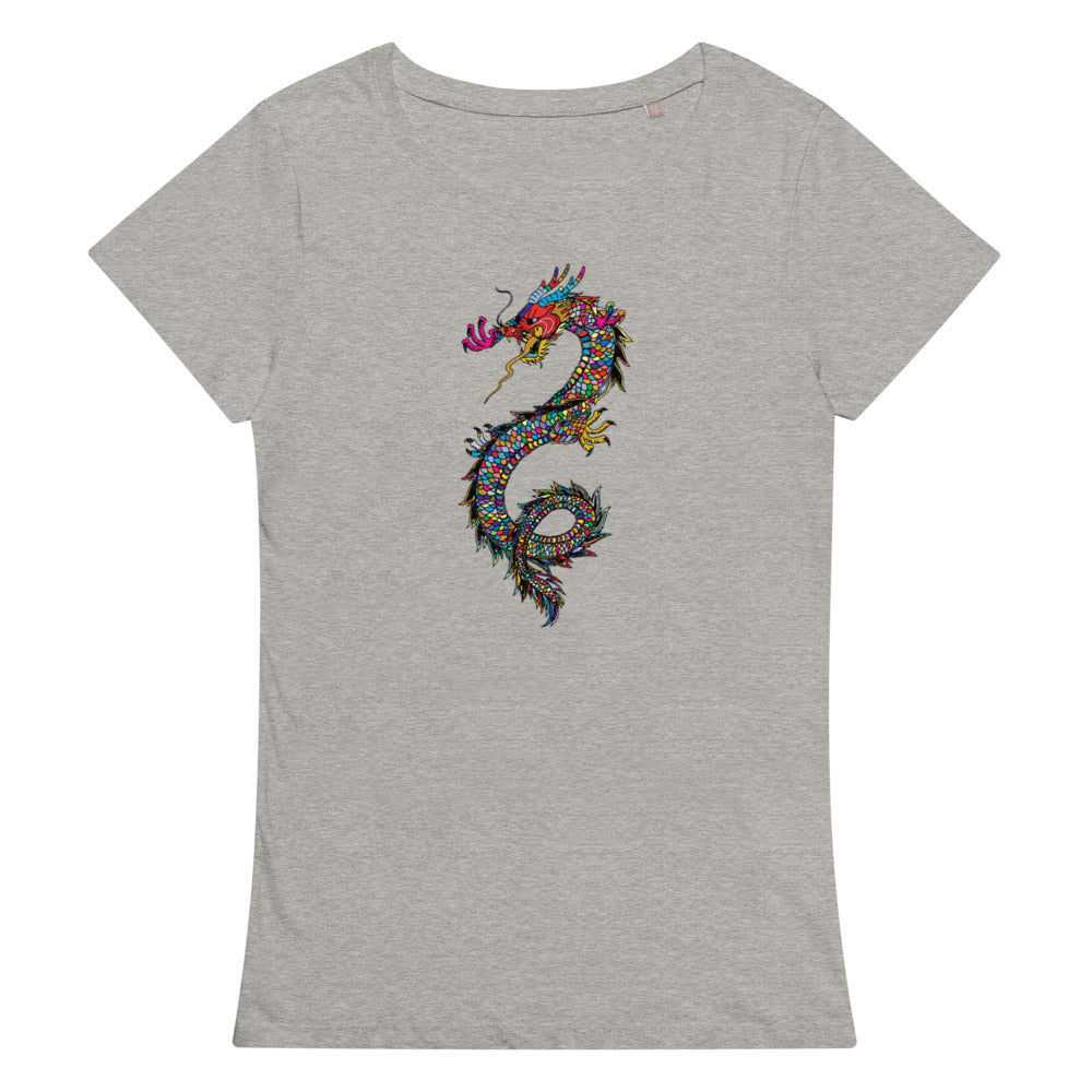 Multi Coloured Dragon Women’s organic t-shirt