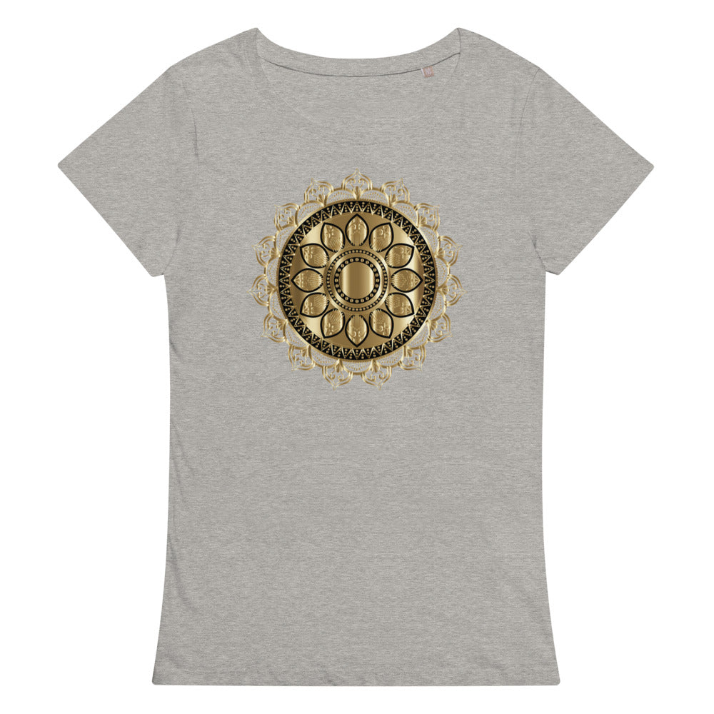 Golden Chakra Women’s organic t-shirt