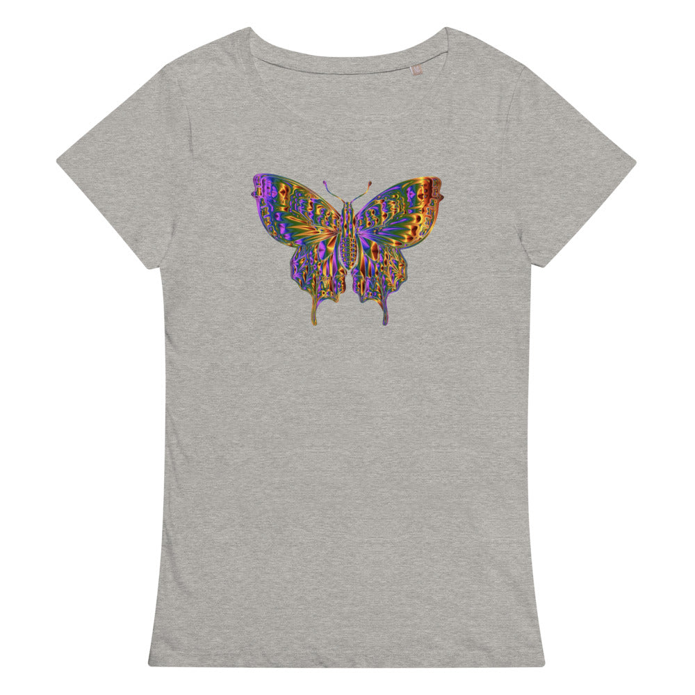 Multi Coloured Butterfly Women’s organic t-shirt