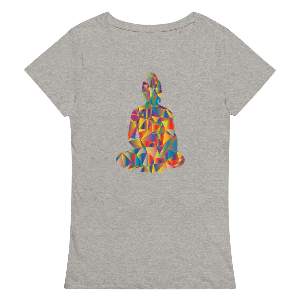 Multi Coloured Yogi Women’s organic t-shirt