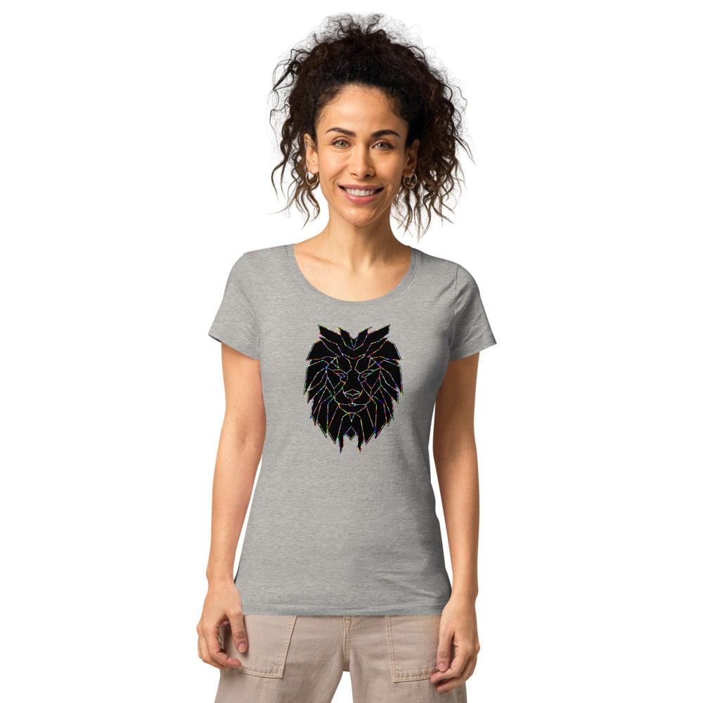 Multi Coloured Lion Women’s organic t-shirt